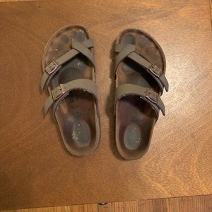 Mayari Birkenstock Sandals in Stone
